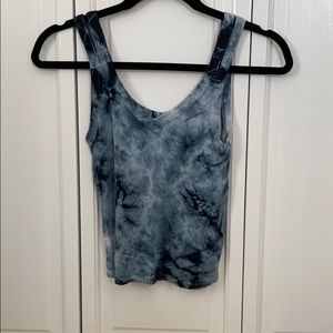 American Eagle Blue Double Strap Tank